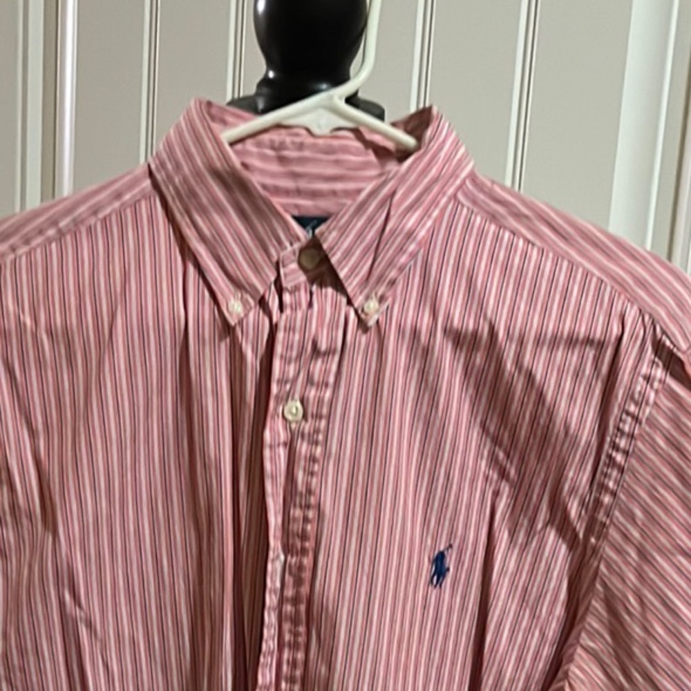 Mens Ralph Lauren button down - Picture 2 of 3